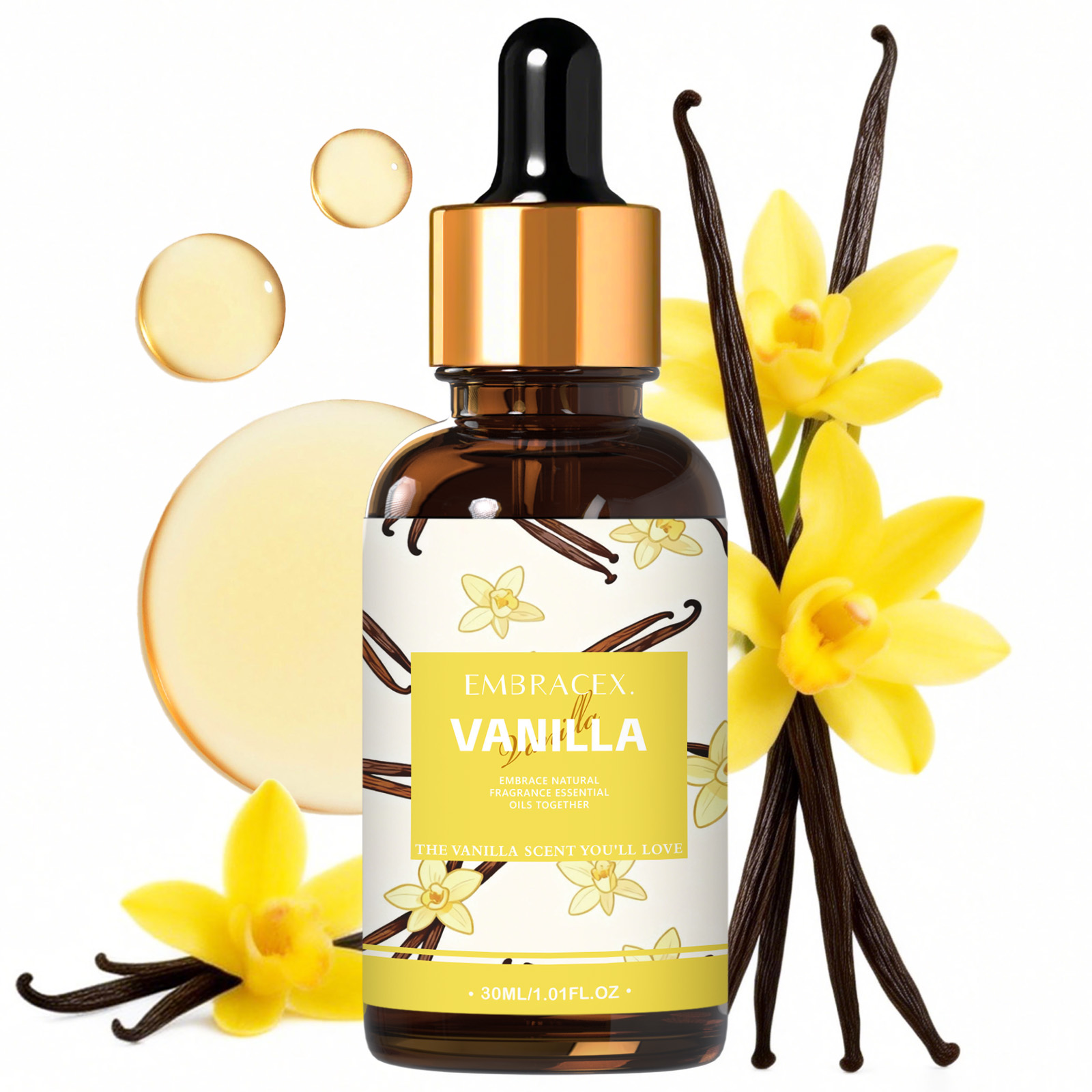 Candle Making Oils - 30 ml vanille-etherische olie voor diffusers,