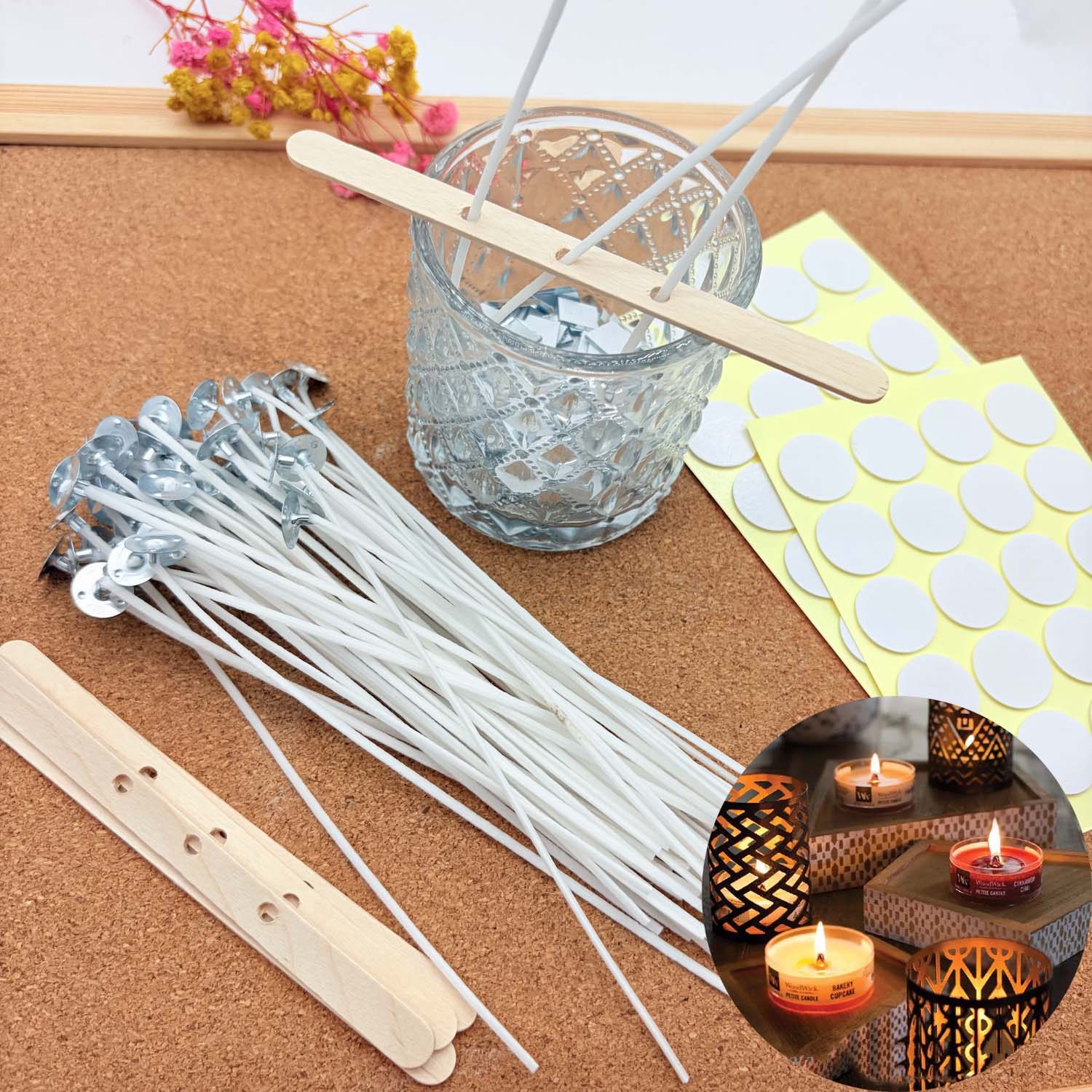 Candle Making Reno - 1 SET Kaarsenmaak DIY Kits Rookvrije