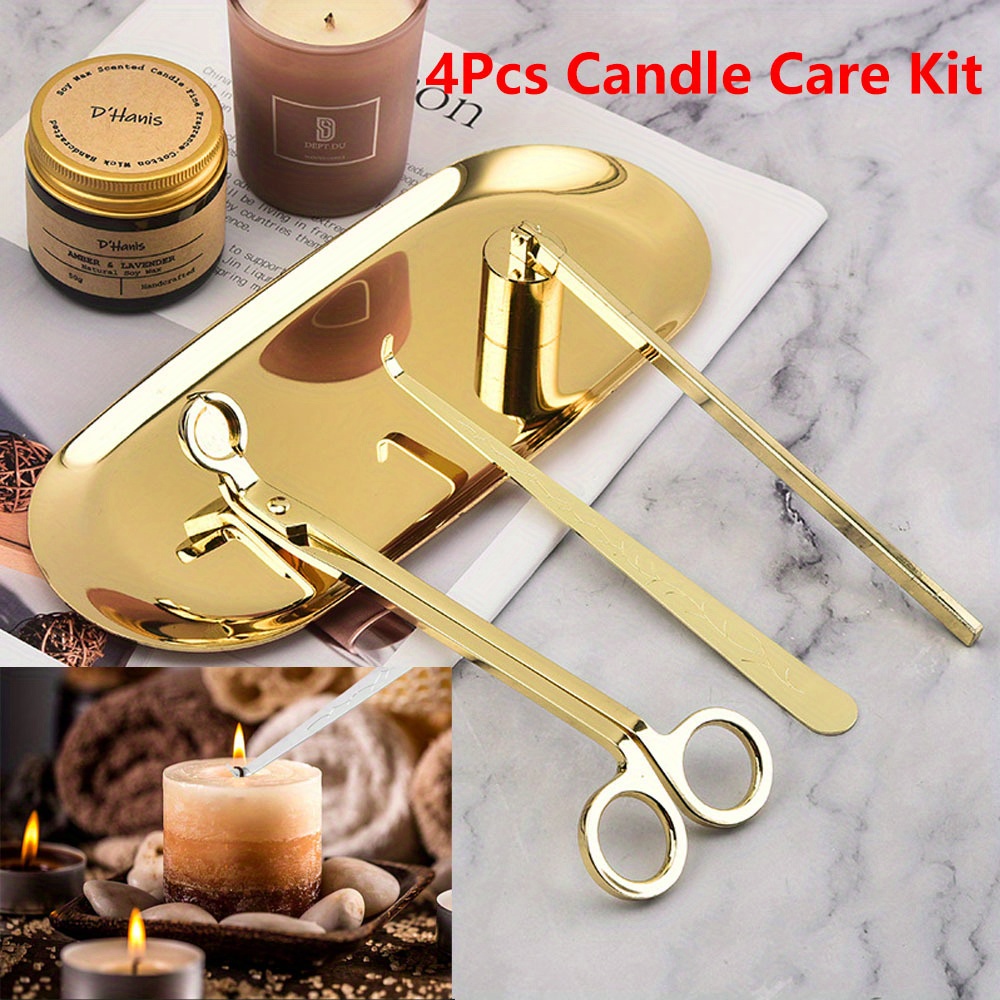 Candle Making Products - 4 stks/set Luxe Kaars Care Kit