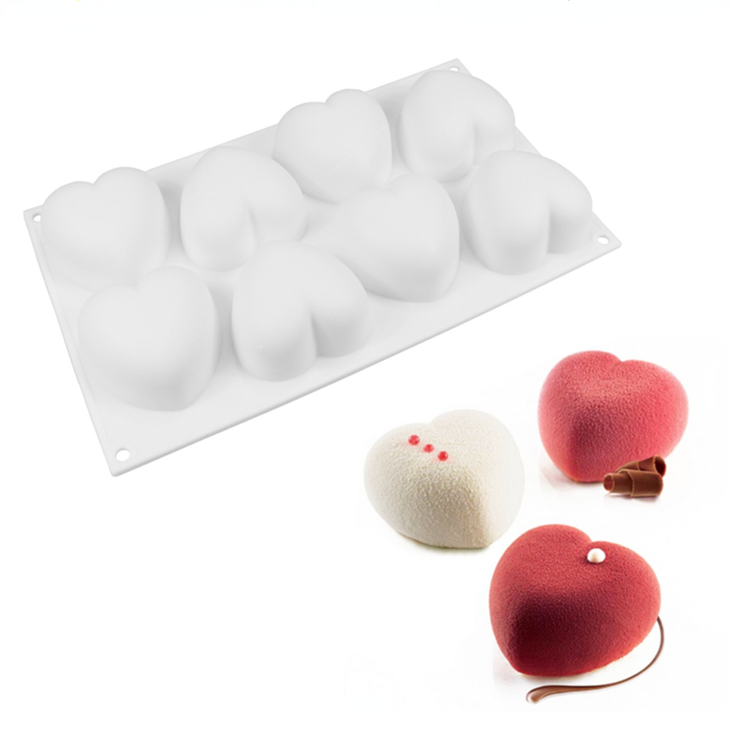 Candle Making Diy Kit - Liefde Hart Siliconen Zeep Schimmel Handgemaakte