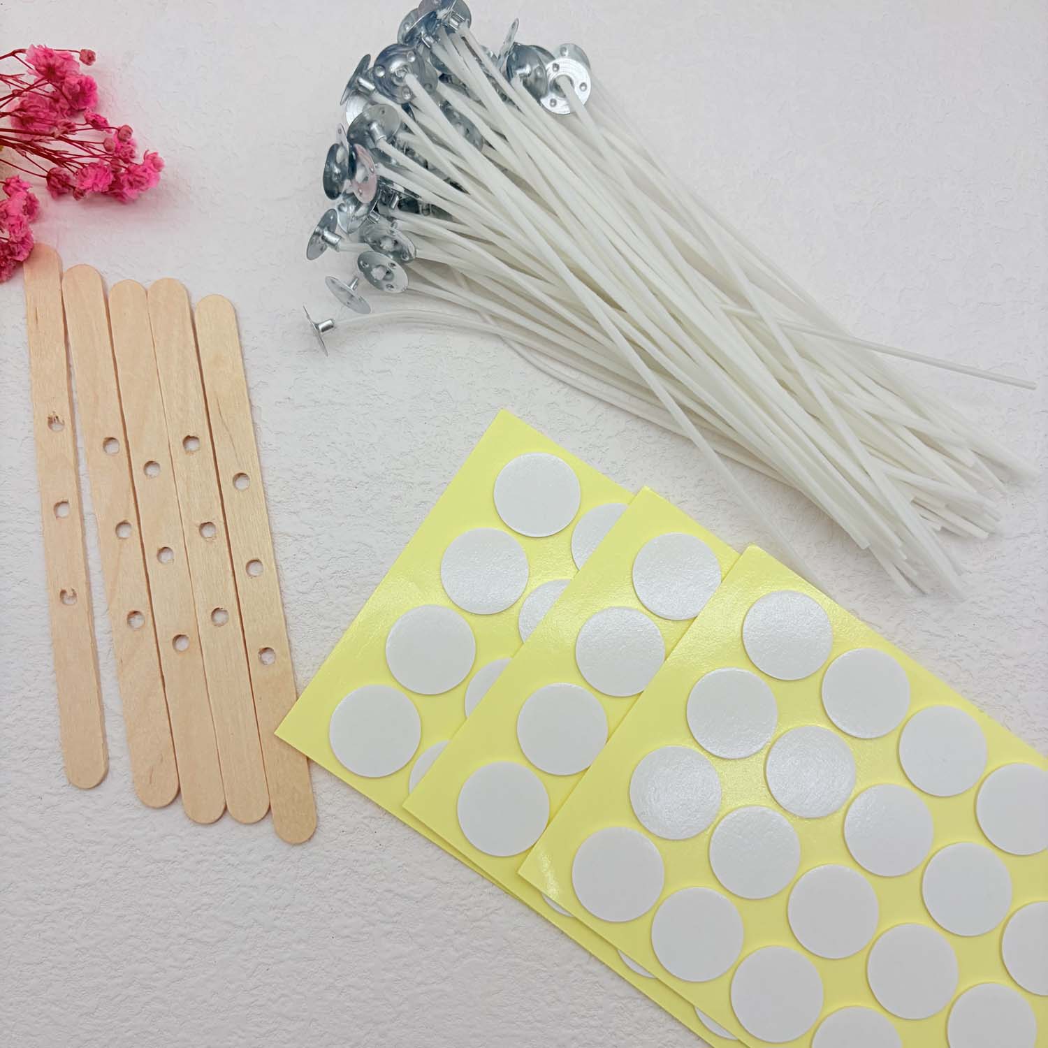 1 SET Kaarsenmaak DIY Kits Roo - Candle Making Reno recensie en prijs