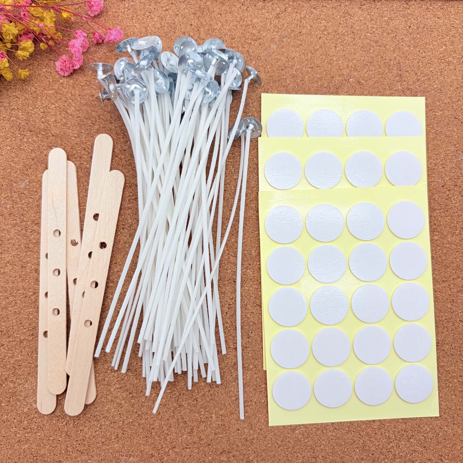 1 SET Kaarsenmaak DIY Kits Roo - Candle Making Reno recensie en prijs