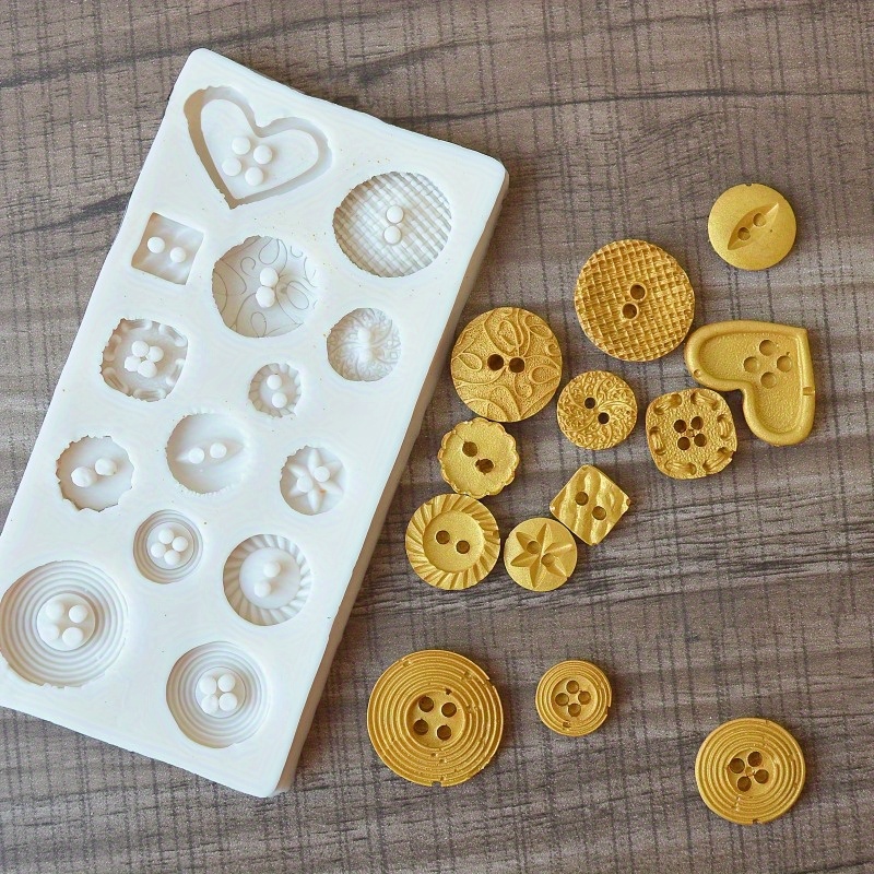 Knopvormige siliconen mal voor - Candle Making Products recensie en prijs