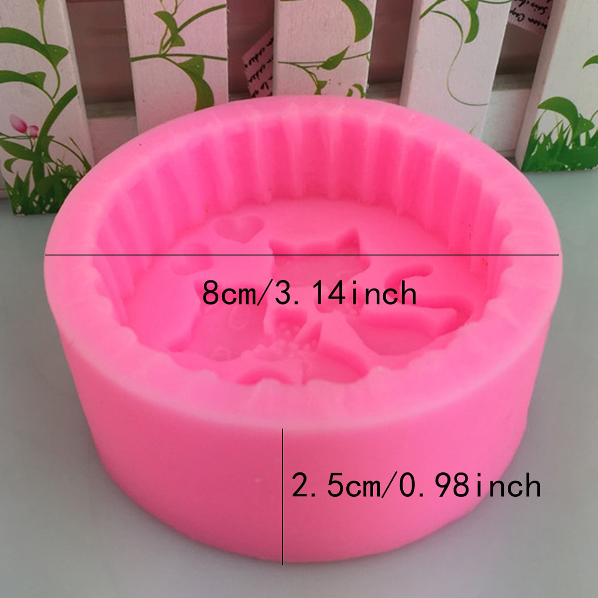 1-delige siliconen kattenvormi - Candle Making Reno recensie en prijs