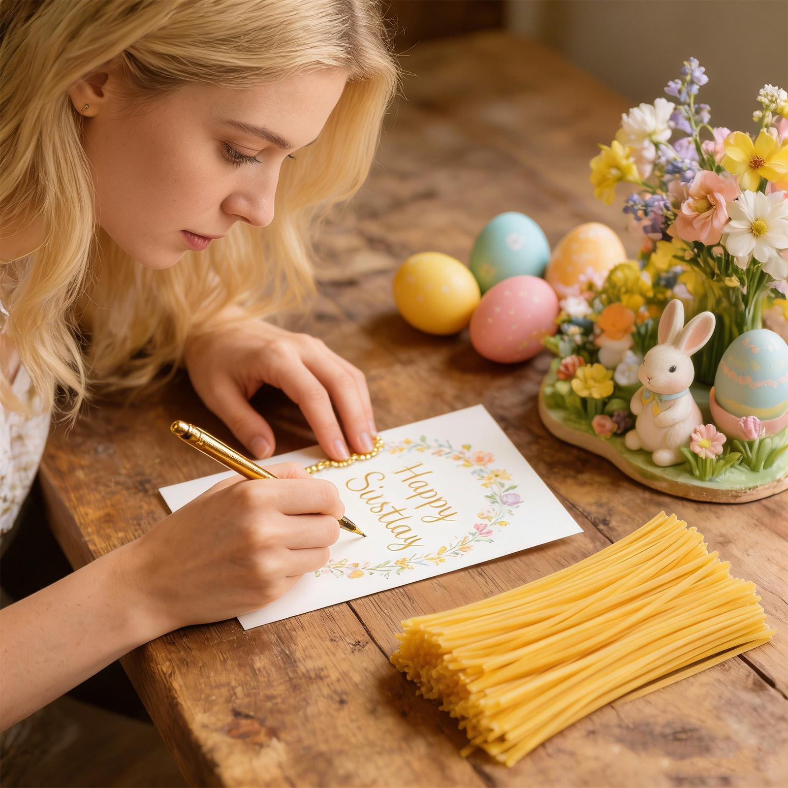 Ei-decoratie bijenwasstokjes 1 - Candle Making Diy Kit recensie en prijs