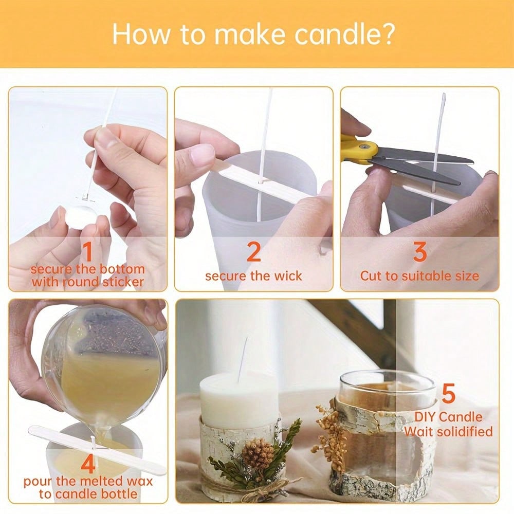 5/10/20/30/50 stuks houten kaa - Candle Making Diy Kit recensie en prijs