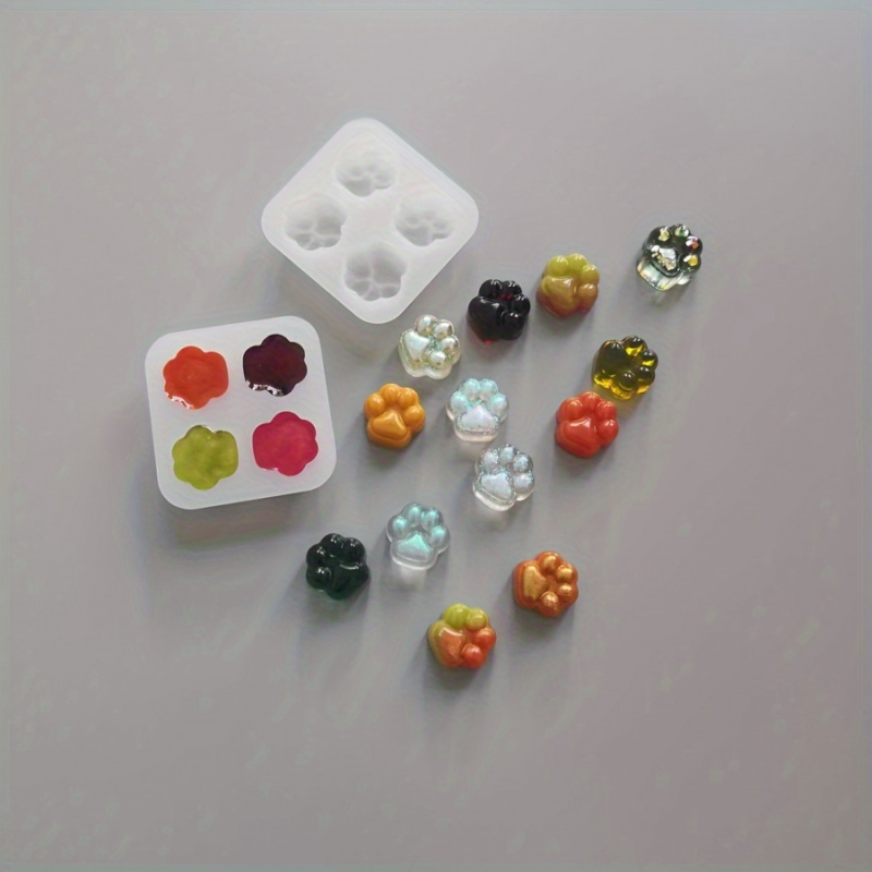 1Cat Paw Pattern siliconen mal - Candle Making Ideas recensie en prijs