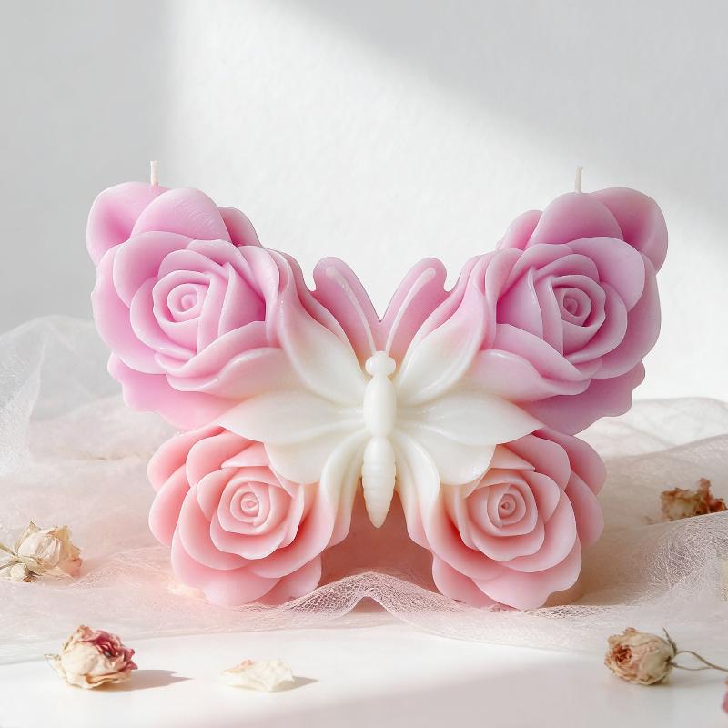 DIY Rose Butterfly Form silico - Candle Making Products recensie en prijs