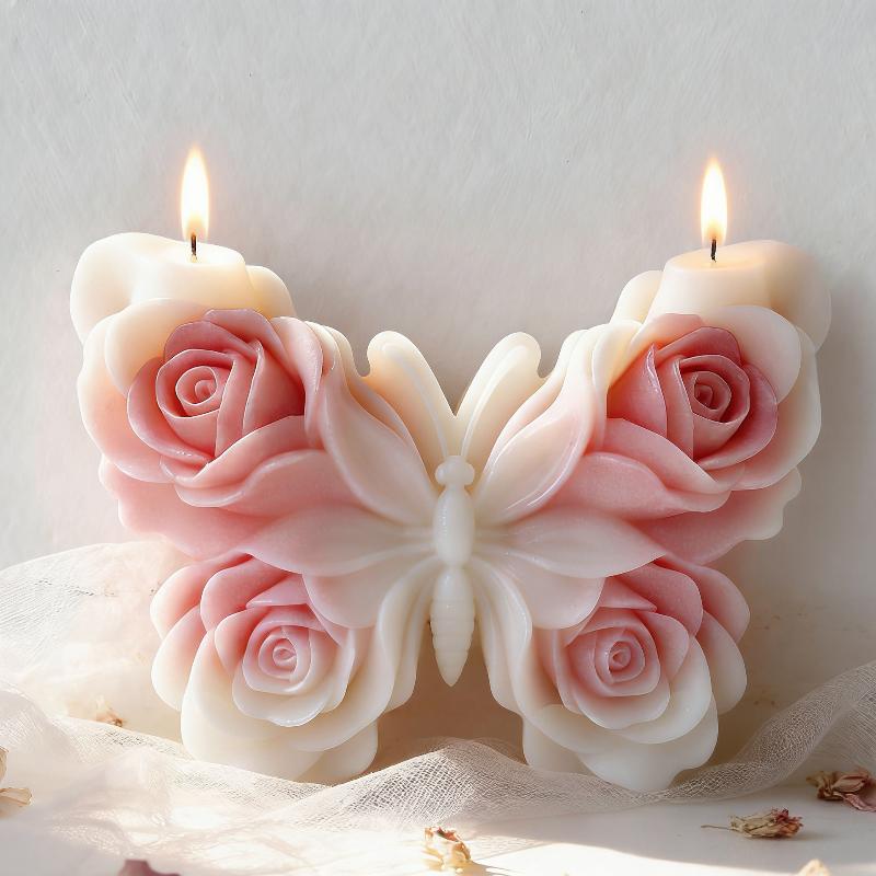 DIY Rose Butterfly Form silico - Candle Making Products recensie en prijs